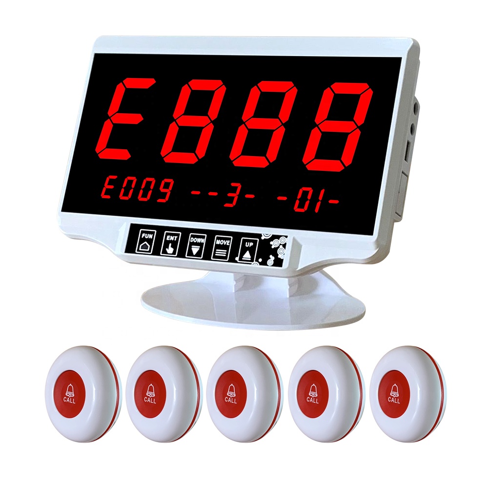 Water proof Service Call system with 10 pagers