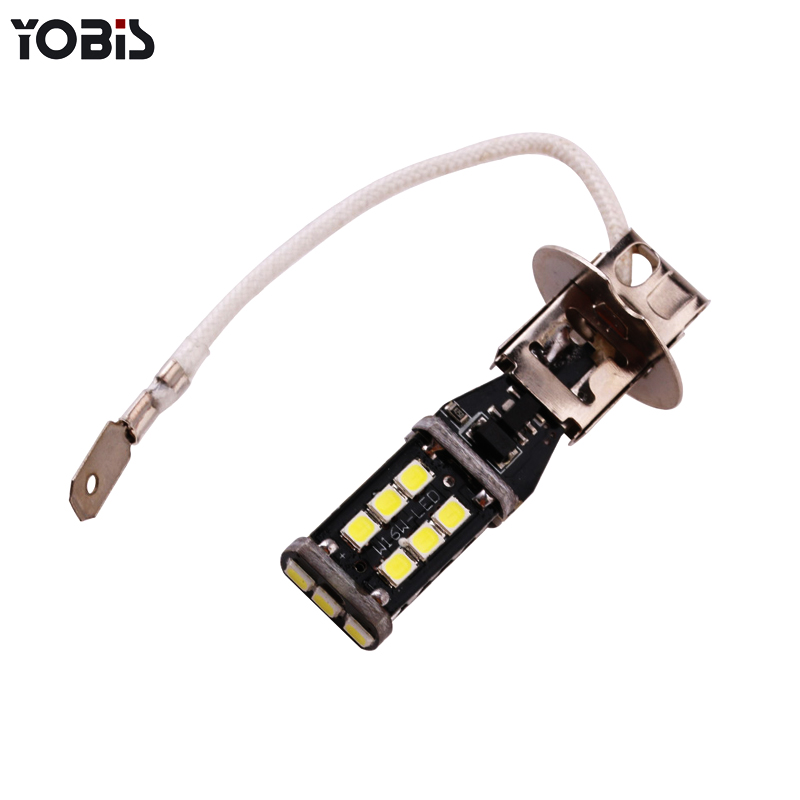 2835 15SMD Противотуманные фары Автомобильные светодиодные противотуманные фары освещение h3 светодиодные лампы Автомобильные светодиодные