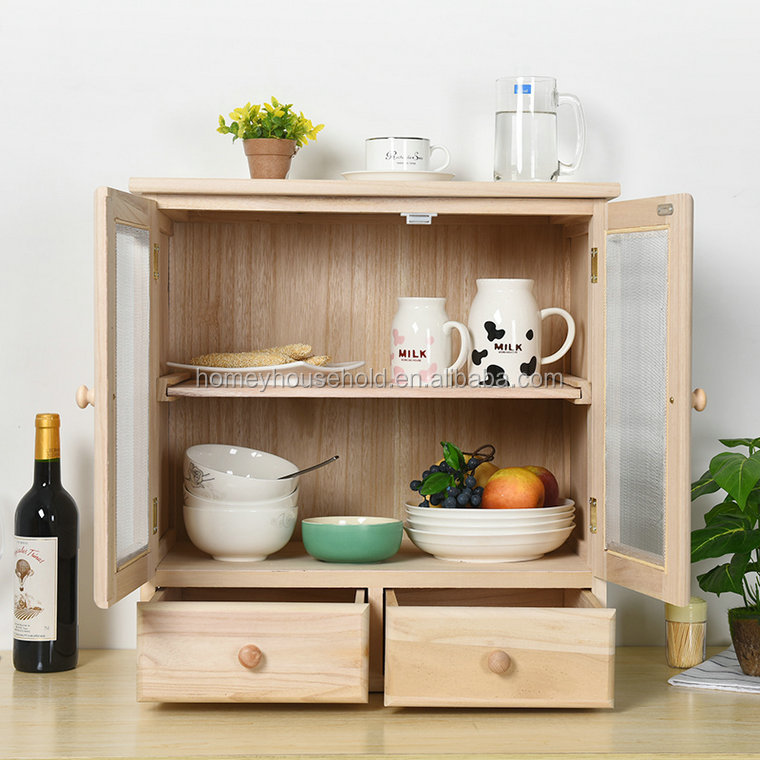 Kitchen home wall hanging wooden kitchen cabinet
