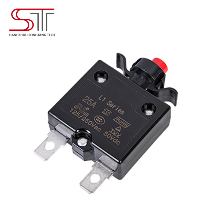 L1 Тип 3-50 AMP Push для сброса биметаллический Термовыключатель беспроводные Автоматические выключатели для защиты генератора от перегрузки предохранитель переключатель