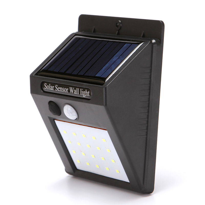 RTSWY-1065 дорожные светодиодные фонари на солнечных батареях Датчик 20 LED уличный свет настенный светильник
