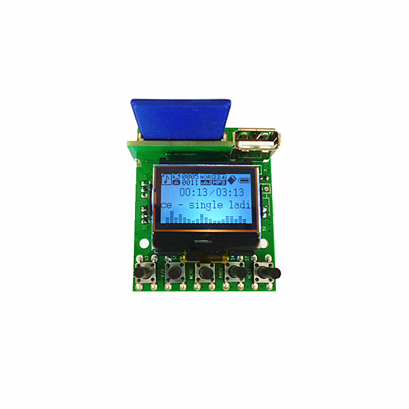 JK002L индонезийский рекордер usb mp3 плеер модуль с ЖК-дисплеем