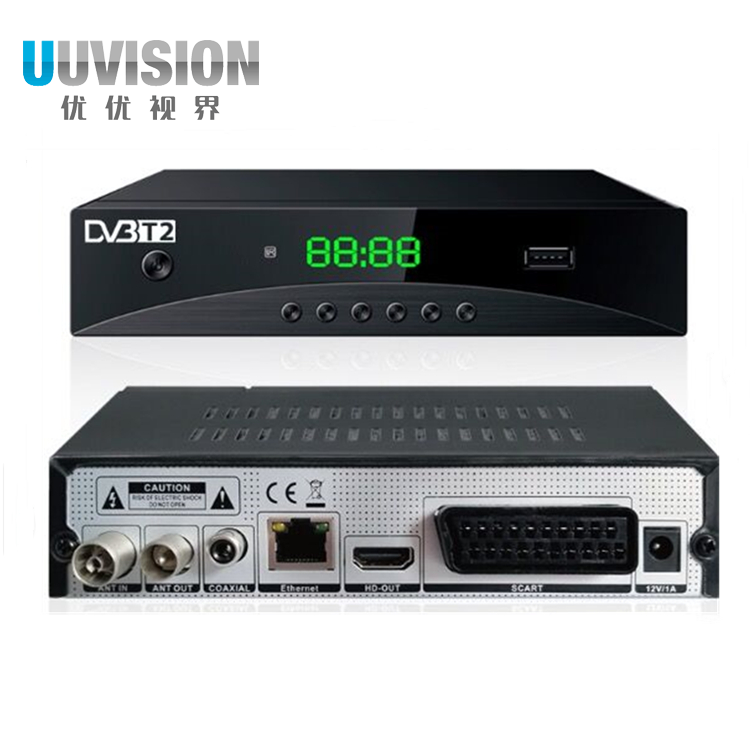 H.265 dvbt2 ТВ-приставка OEM индивидуальный бесплатно на воздушный ТВ-тюнер HD ТВ-декодер тв-приставка dvbt2 1080p ТВ-приемник