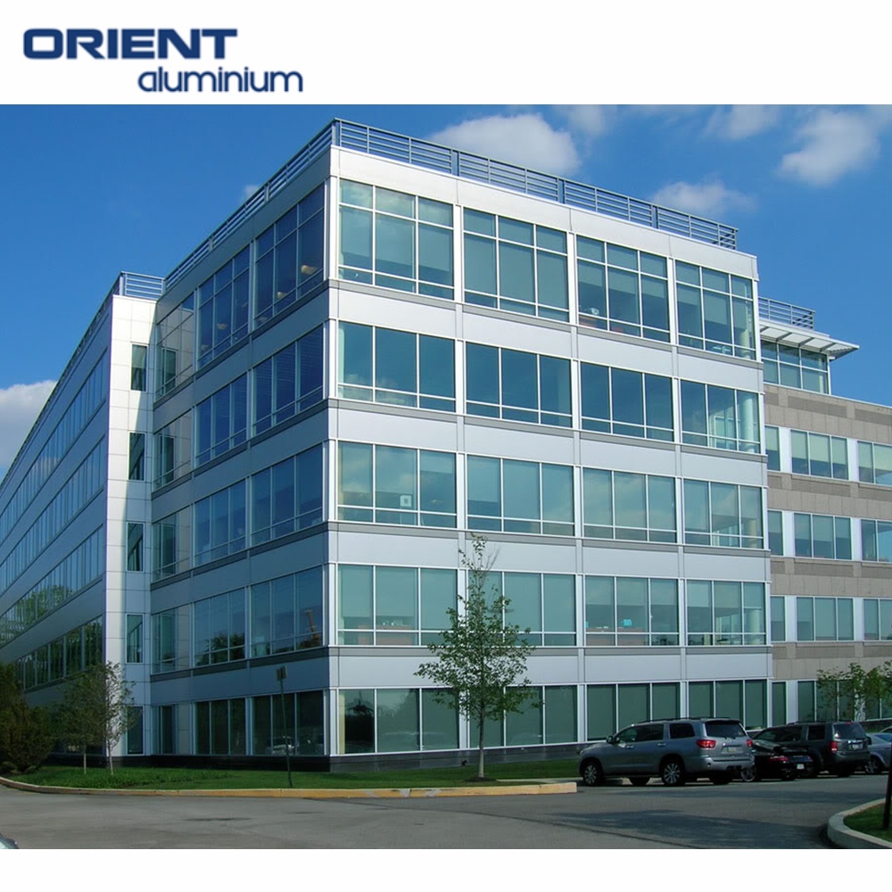 Tempered glass curtain wall price