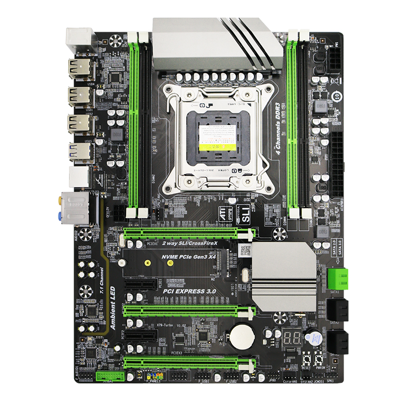 Дешевая цена OEM DDR3 LGA2011 Intel core i7 X79 PC материнская плата