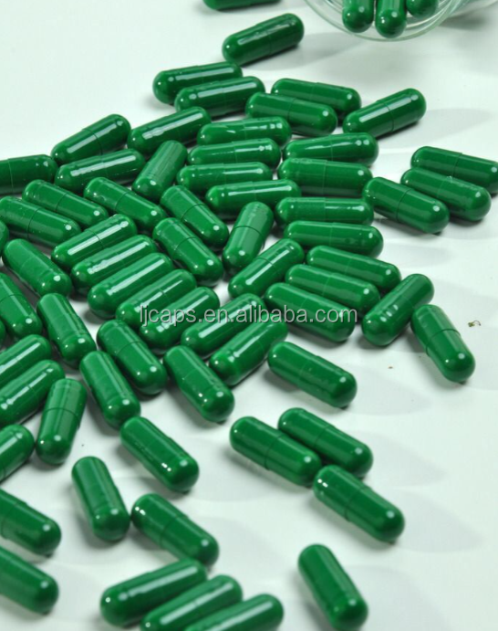 CLEAR hard vacant vegetable HPMC capsule small size