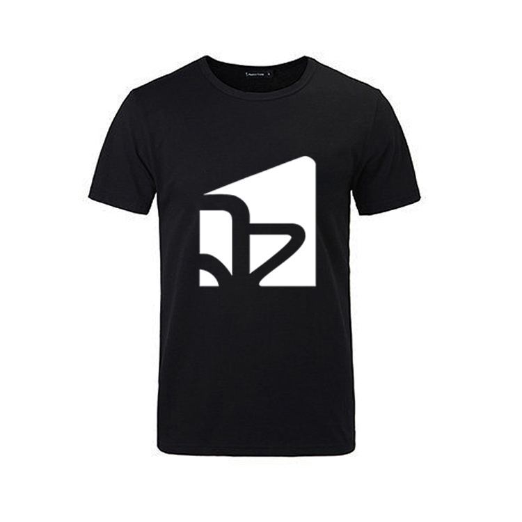 China wholesale high quality cheap plain custom printed bamboo men cotton t-shirt