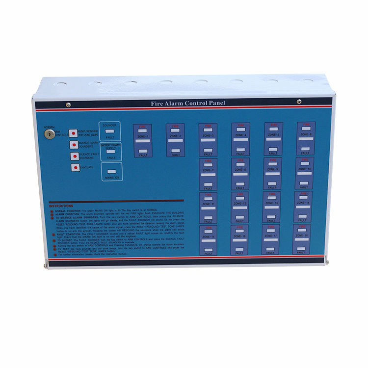 USAFE 2 Zones Conventional Fire Alarm Control Panel FACP
