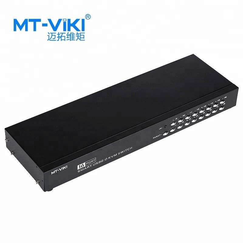 Пульт дистанционного управления 16 портов Авто Vga Горячая замена стойка Usb2.0 Kvm переключатель