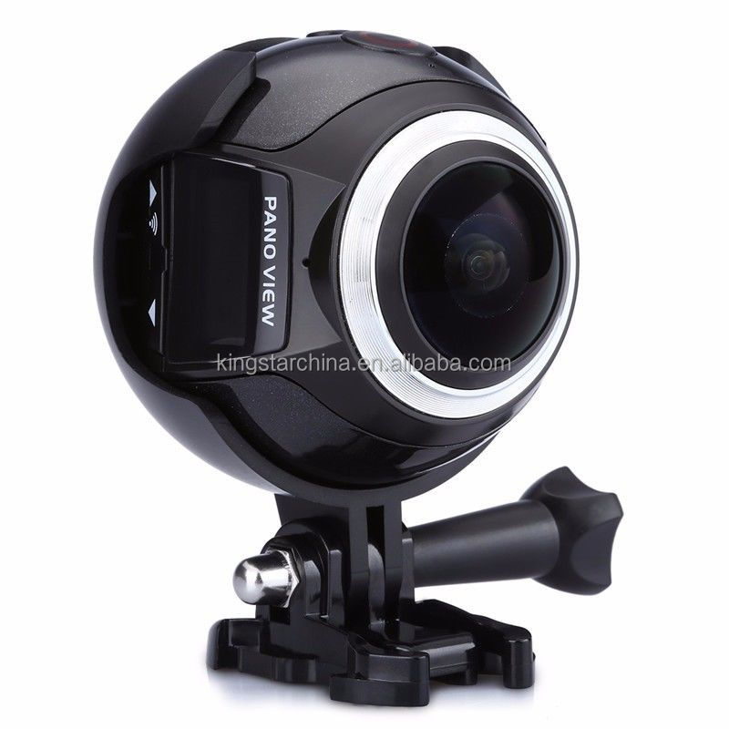 OEM Заводская панорамная потоковая камера 360 градусов интернет прямая трансляция Новая камера 360 встроенная WiFi Мини спортивная Экшн-камера
