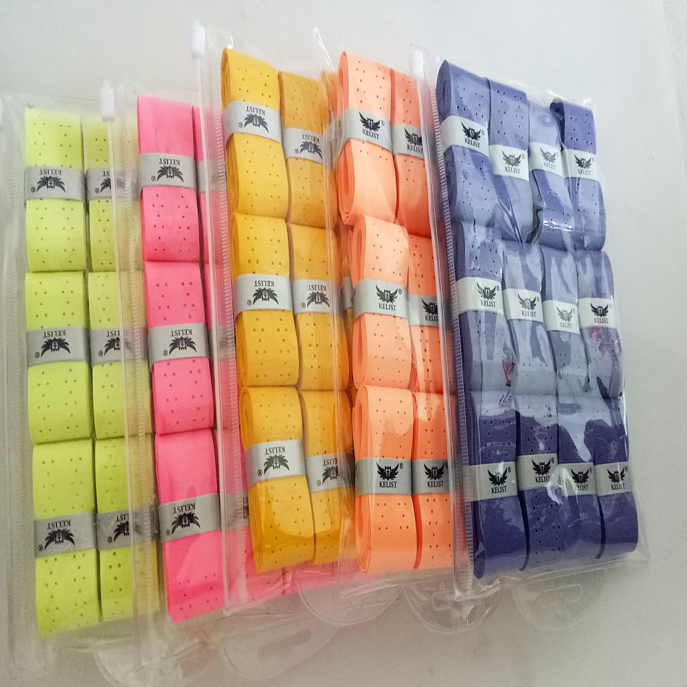 Wholesale brand tennis overgrip K106 High quality more power Polyurethane and antibacterial non-woven fabric