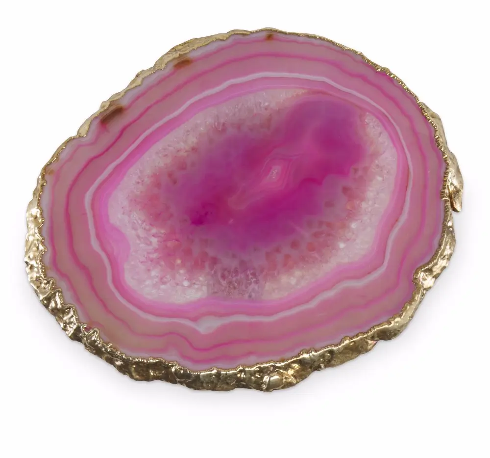 wholesale natural agate coaster for sale