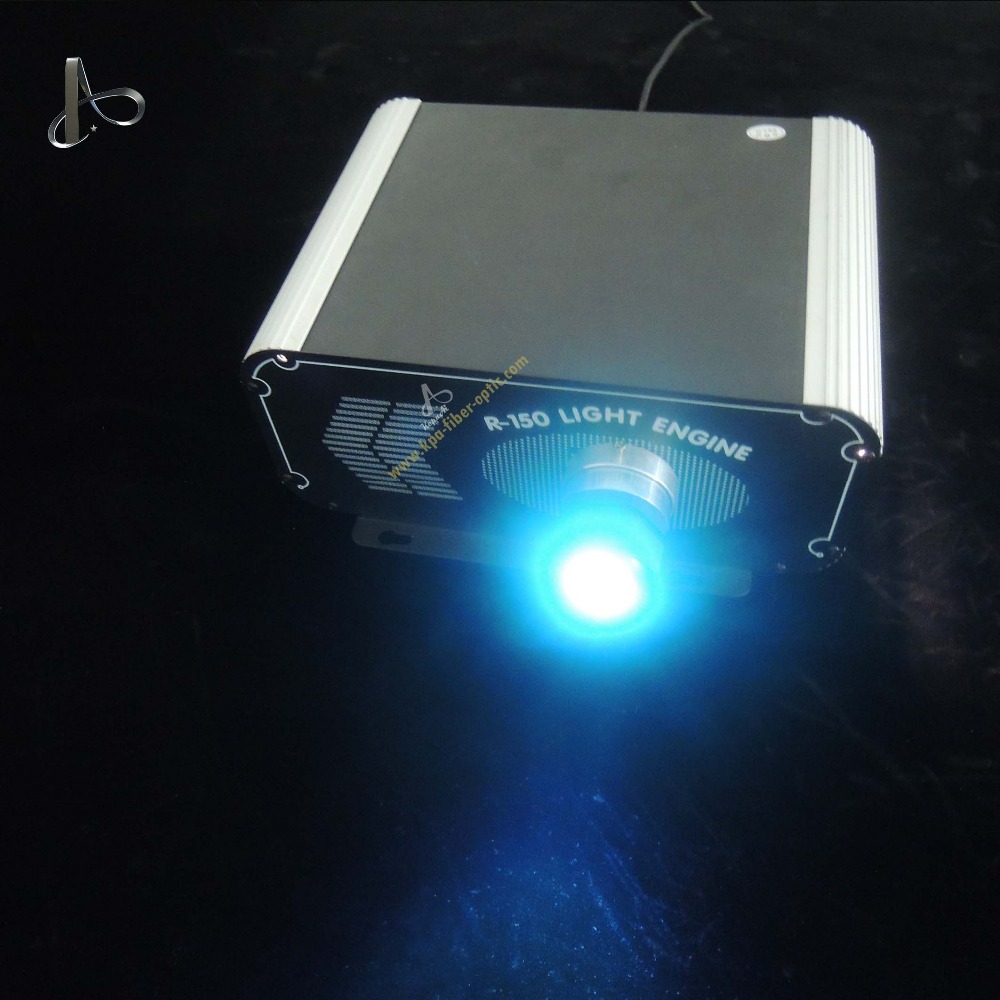 150 Вт DMX RGB светодиодный волоконный двигатель RGB пульт дистанционного управления волоконно-оптический свет двигатель