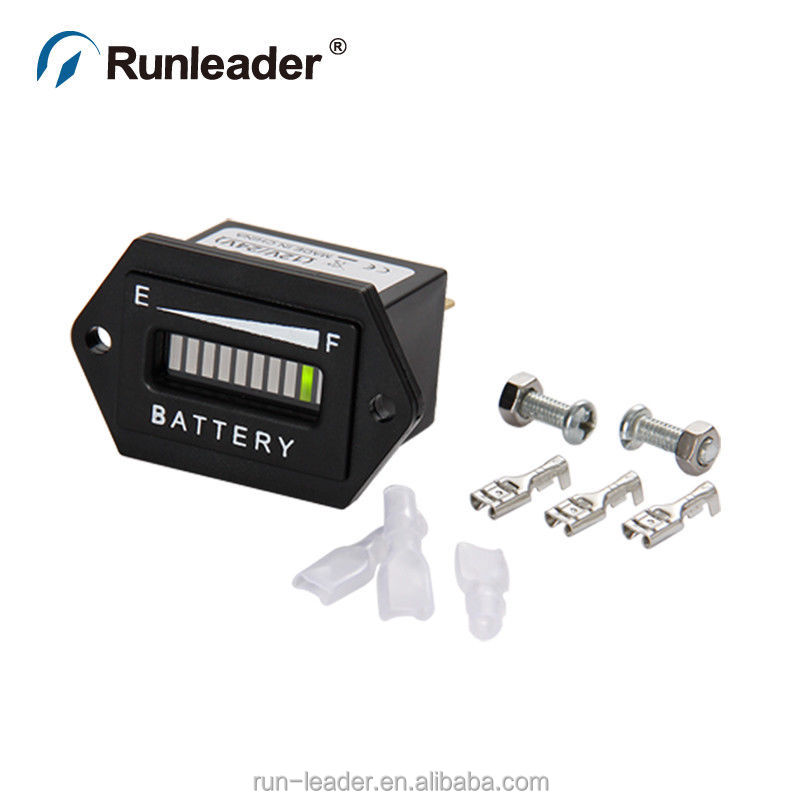 Runleader LED свинцово-кислотная батарея Емкость монитор Калибр метр
