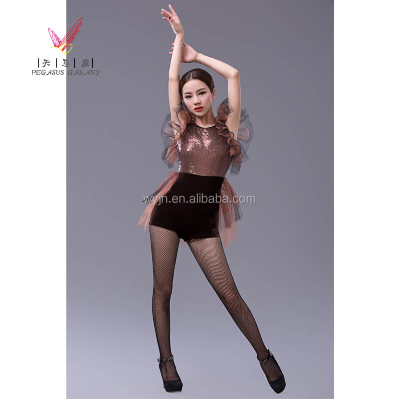 New Style Leotard Jazz dance Costumes For Girls And Women