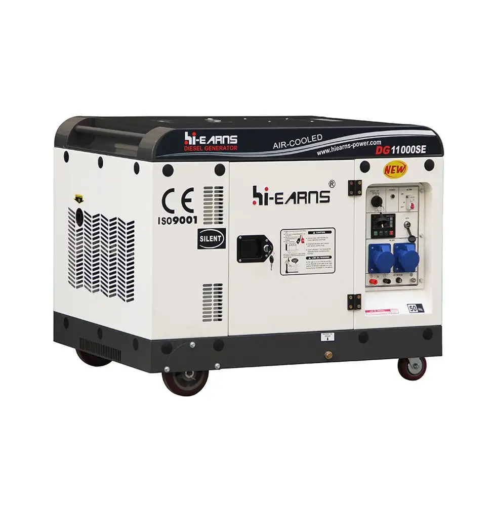 DG11000SE3 8KW 10KVA Soundproof 198FA diesel generator price