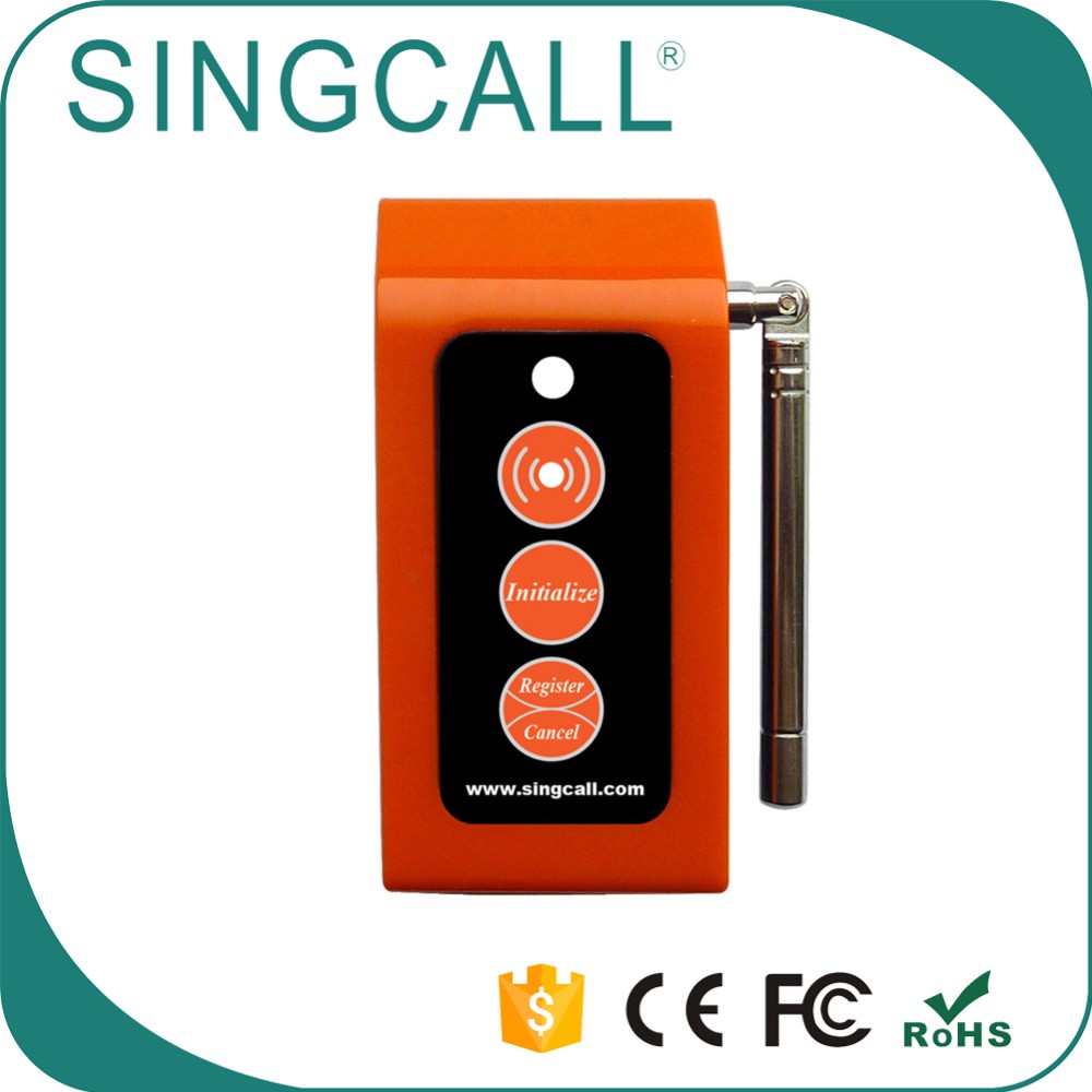 Singcall пейджер кнопку больницы экстренного вызова медсестры системы