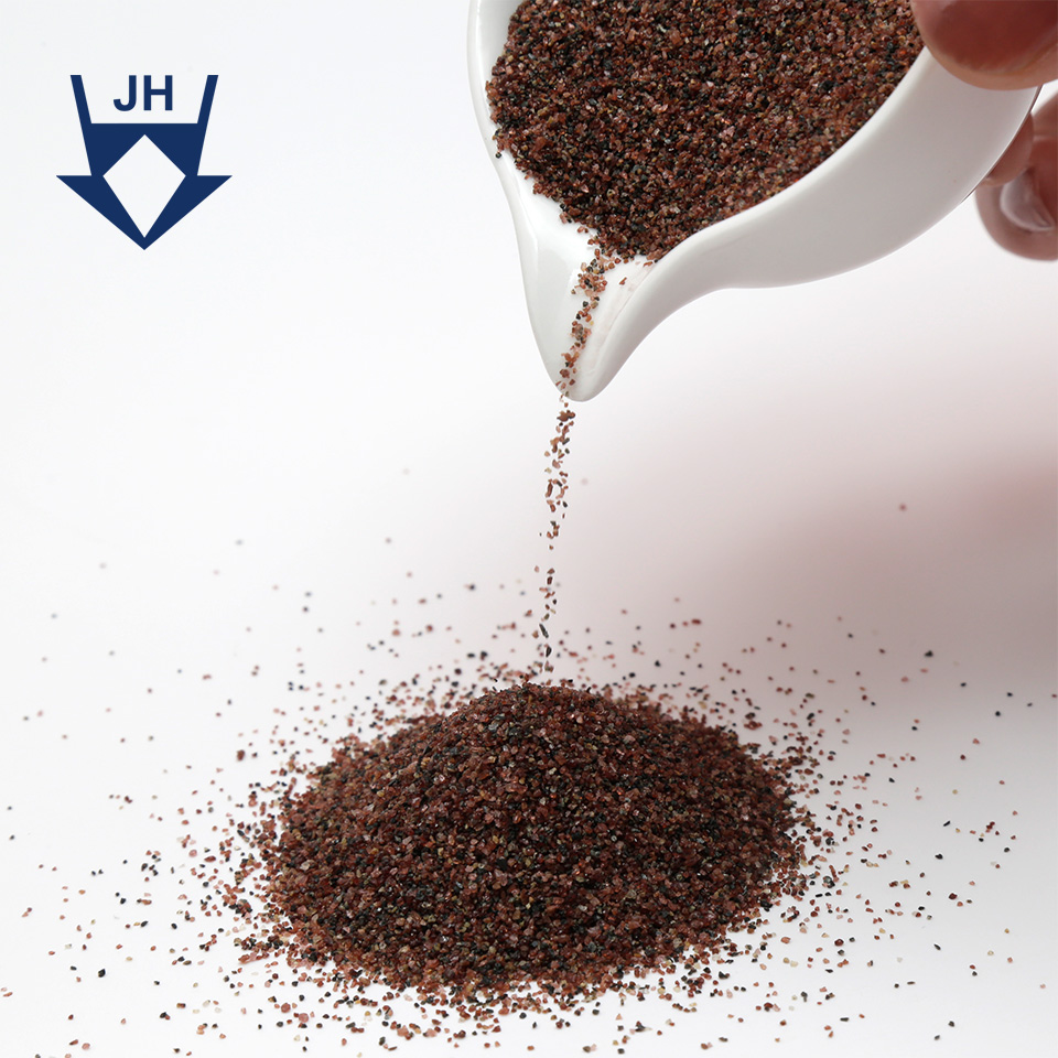 ISO 9001 Certification Sand Blasting Garnet Abrasive Powder 20/40 mesh