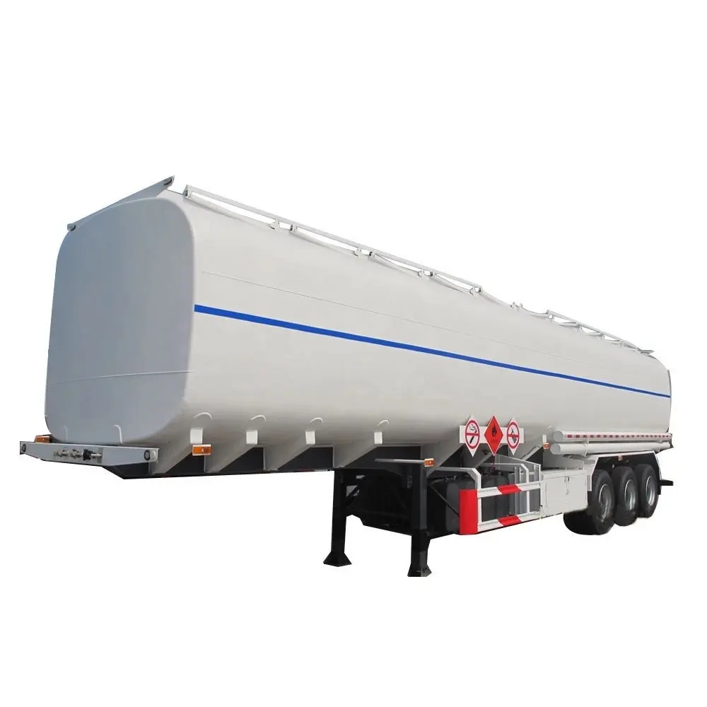 High capacity gasoline transport 38000 liters fuel tanker prices