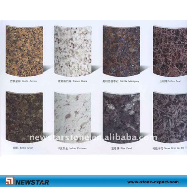 round granite columns
