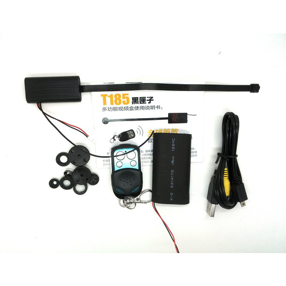 Шпионская камера QZT T186 HD 1080P, Скрытая мини скрытая камера, видео, мини DV DVR, обнаружение движения