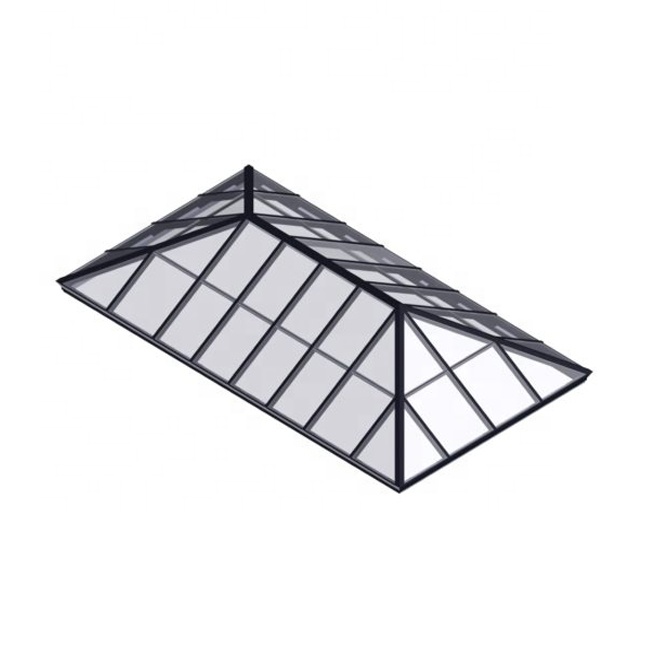 Расширенный по типу пирамиды трапециевидной Skylight панель Крытый потолочное покрытие мансардное окно и мансардное окно гриль дизайн
