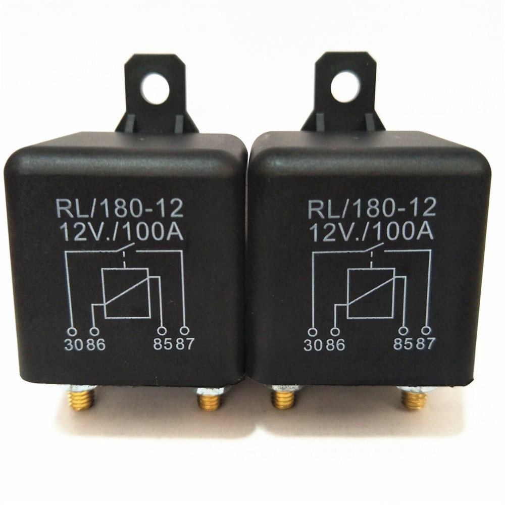 Сверхмощное 12В DC реле 100A RL/180-12 автомобильное реле