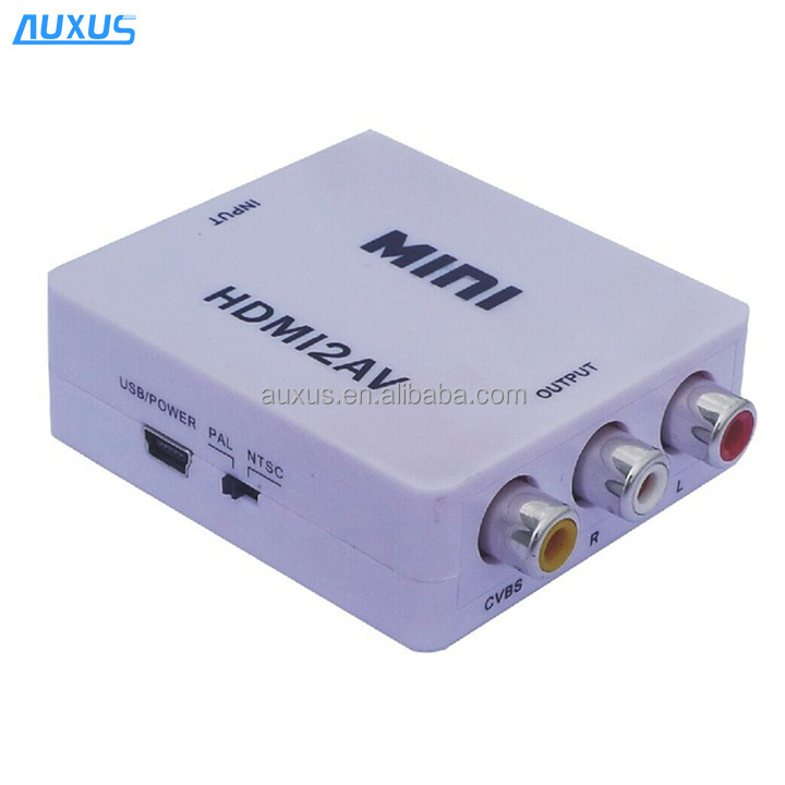 Композитный преобразователь HDMI-AV (CVBS + AUDIO L/R)