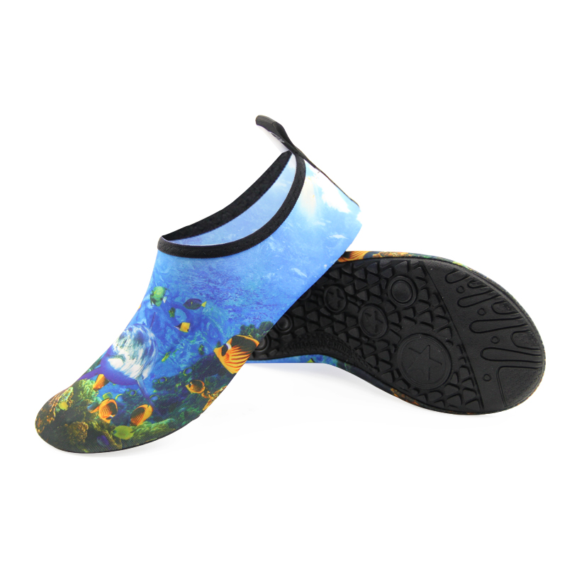 Water Sports Shoes Quick Dry Aqua Socks Slip-on for Outdoor Beach Swim Yoga Diving Surfing