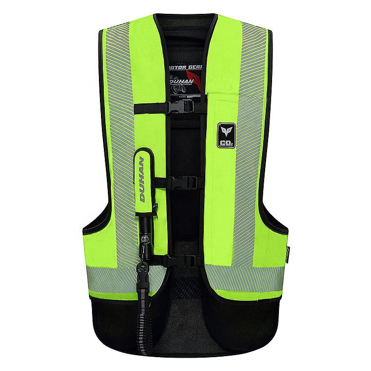 DUHAN Reflective Vest Airbag System Motorcycle Air Bag Vest for MOTORCYCLIST