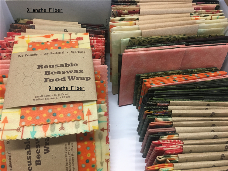 Beeswax FoodWrap Ассорти 3 упаковки Экологичные многоразовые обертки для сэндвича, многоразовые обертки для пищевых продуктов из пчелиного воска для овощных фруктовых закусок