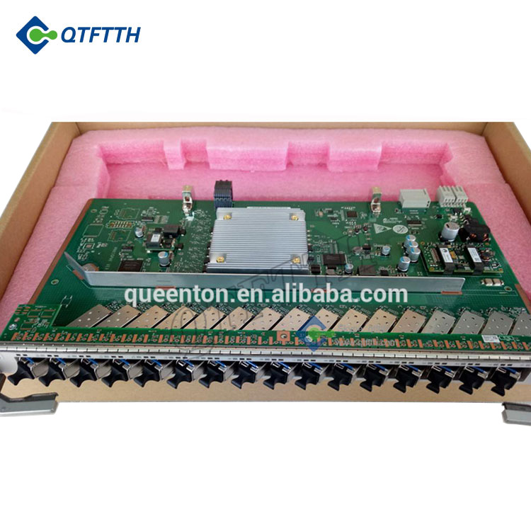 Оригинальная сервисная плата Ftth Huawei с 16 портами GPON GPHF с 16 модулями SFP C + для серии OLT MA5800