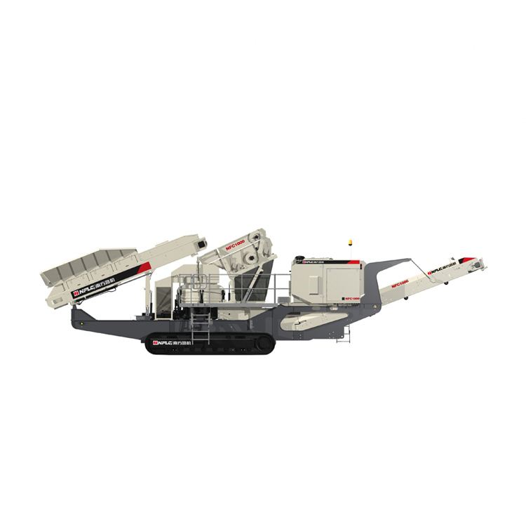 Diesel Engine Wheel Mobile Mine 100tph Cone Crusher