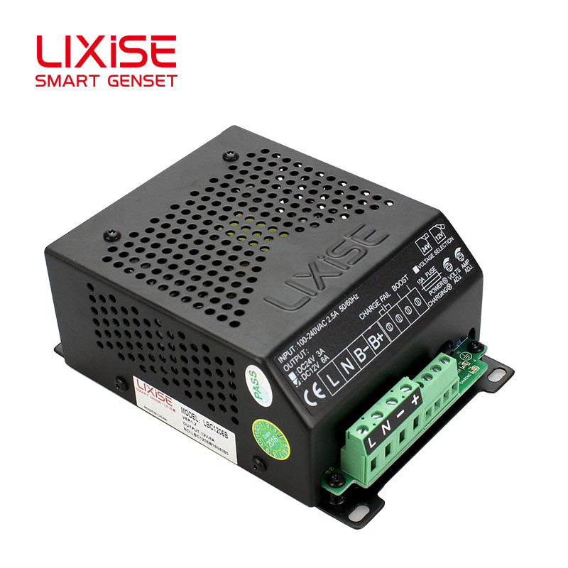 LIXiSE 12v 6a автоматическое зарядное устройство для дизельного генератора LBC1206B