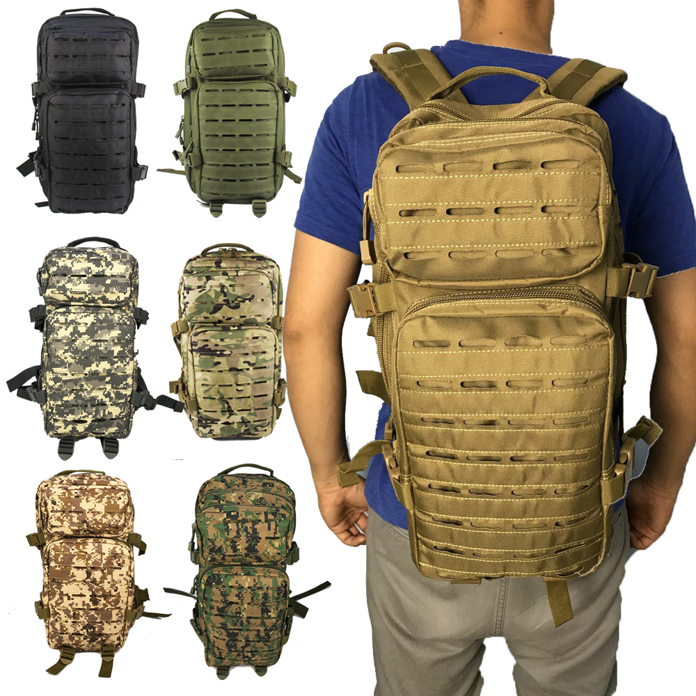 Бесплатный образец, лазерный рюкзак 3P Molle, водонепроницаемый штурмовой тактический военный рюкзак, походная Сумка для кемпинга, сумка для охоты
