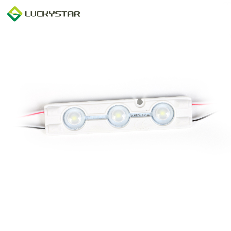 Белый цвет DC12V IP65 наружный водонепроницаемый 3 светодиода 2835 SMD светодиодный модуль