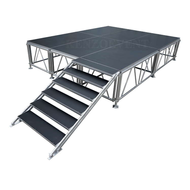 Assembly Cheap Portable Stage Platform with Aluminum Structure