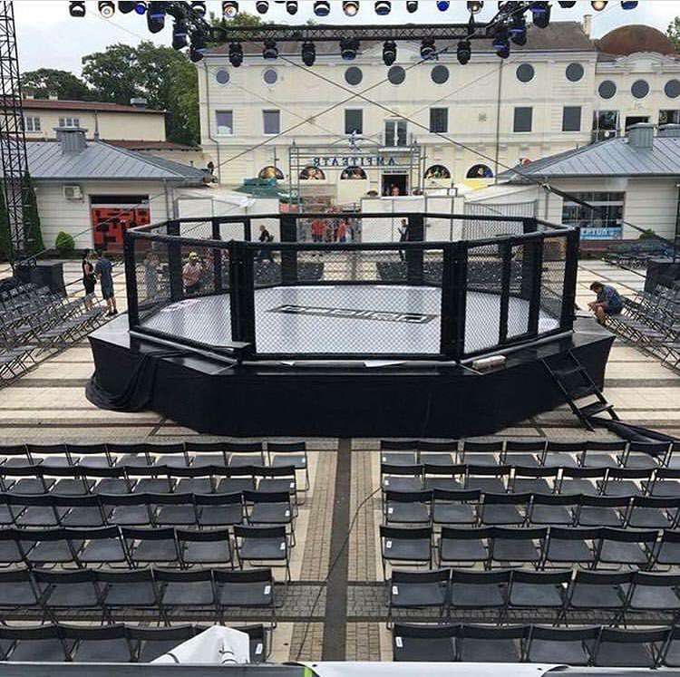 Восьмиугольная клетка для ММА jaula ufc 6 м x 6 м x 30 см