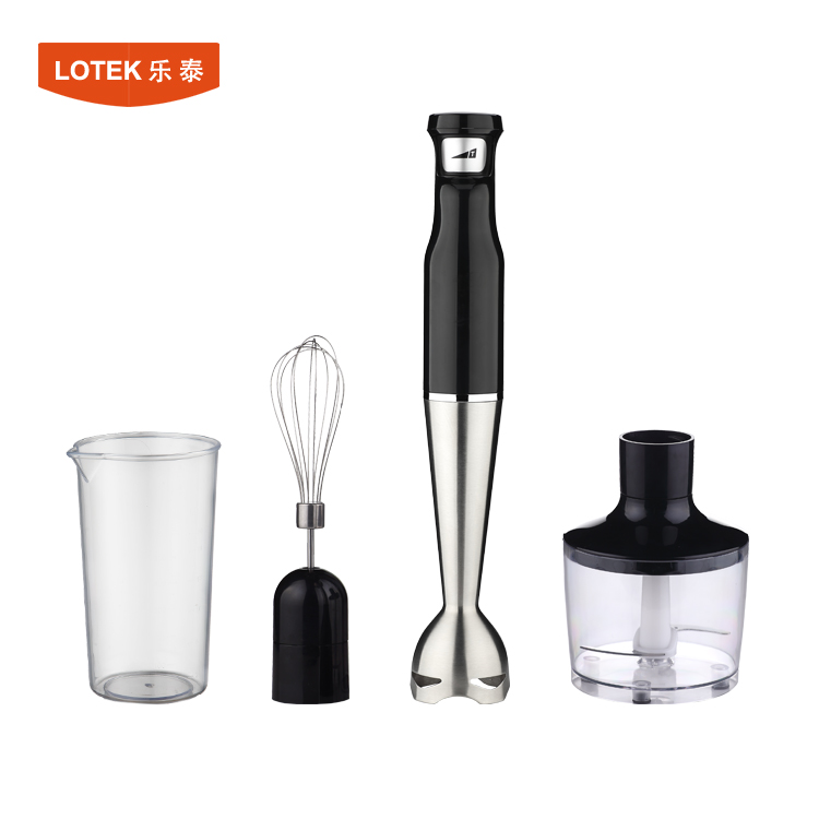 household personal electric food fruit hand stick blender with 600ml beaker