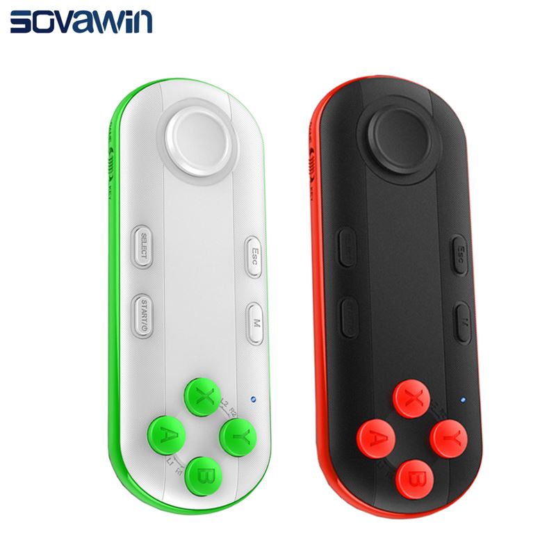Bluetooth Геймпад Android Game Pad Контроллер Джойстик Селфи Дистанционного Управления Спуска для iPhone Andriod для PC Phone VR Гарнитуры