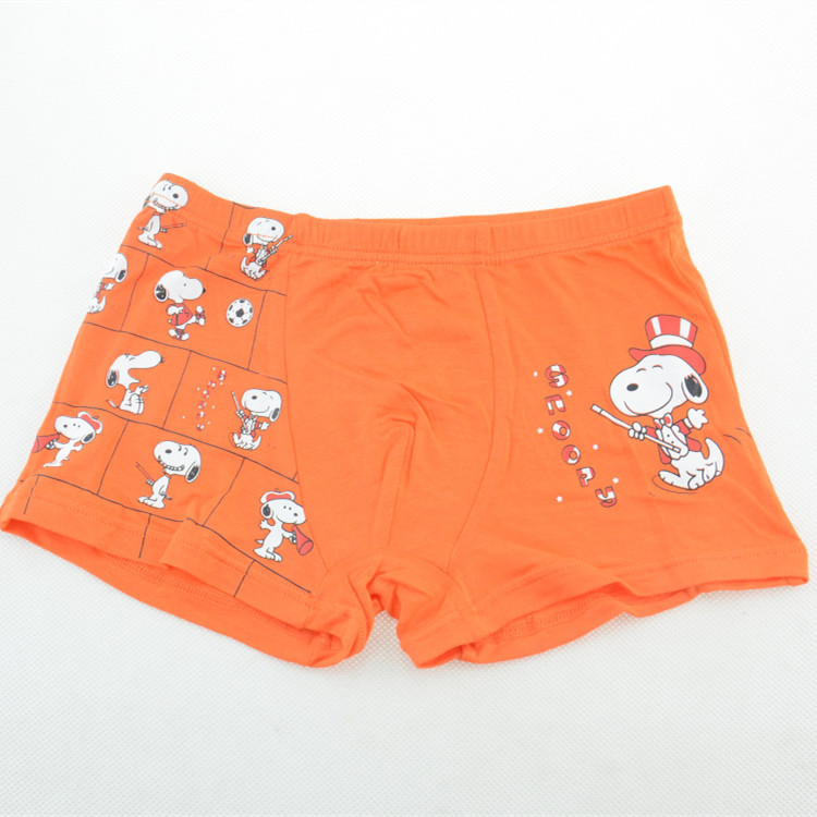 5 видов цветов мультфильм snoopy нижнее белье для мальчиков, для малышей