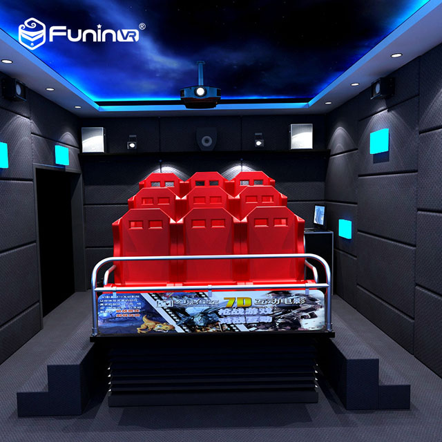 FuninVR новейшие захватывающие американские горки удаление 3d 4d 5d кинотеатр 7D кинотеатр 9D киносимулятор