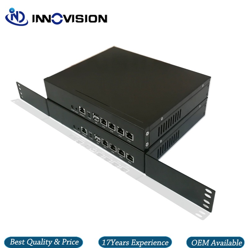 Рабочий стол/стойка 1U 4ethernet J1900 сервер для мягкого маршрутизатора/брандмауэра/VOIP /Netwotk безопасность