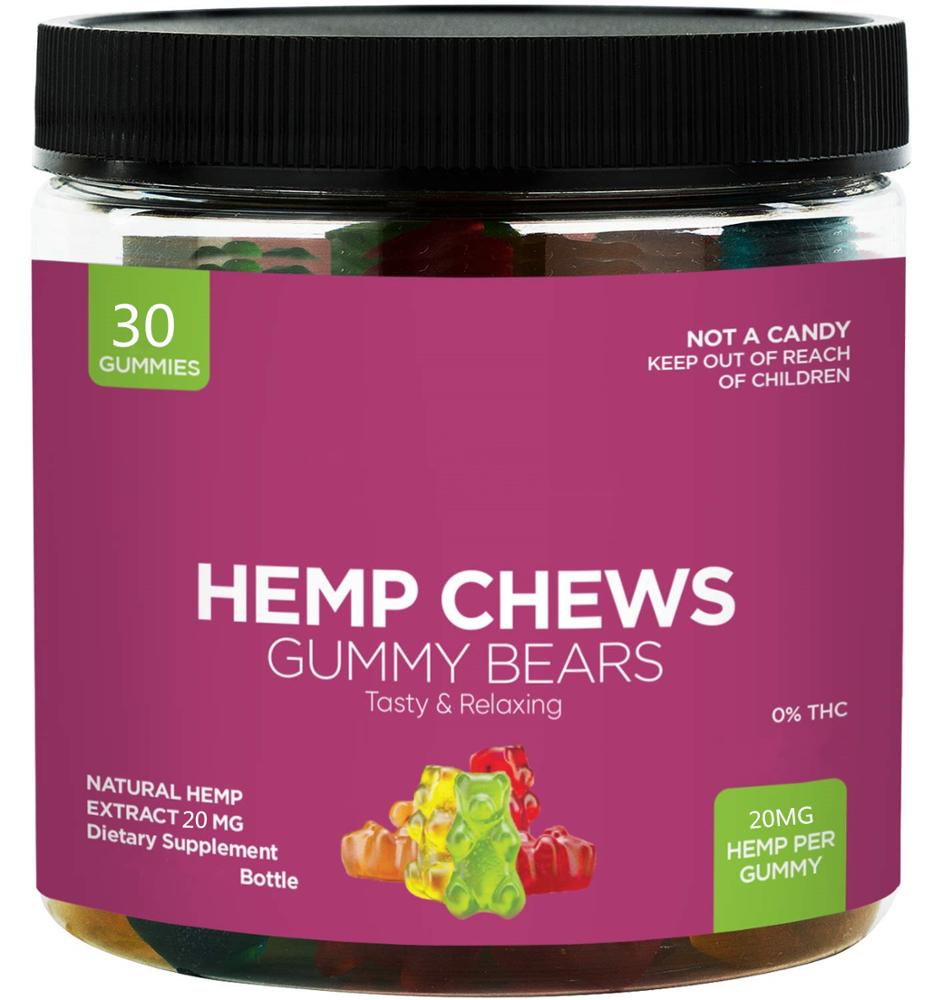 Премиум конопли Gummies-КБР Gummies-все натуральные ингредиенты