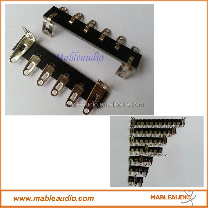 high quality 6pins tag strip board for amplifier/6pins tag board for audio amp