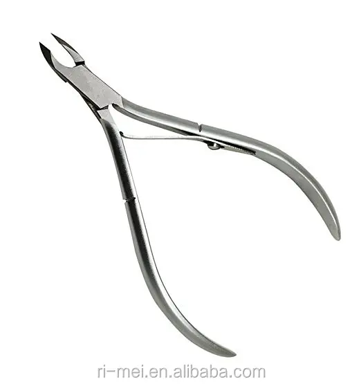 Precision Stainless Steel Cuticle Nippers Callus Nippers with Single Spring,12#,14#,16#