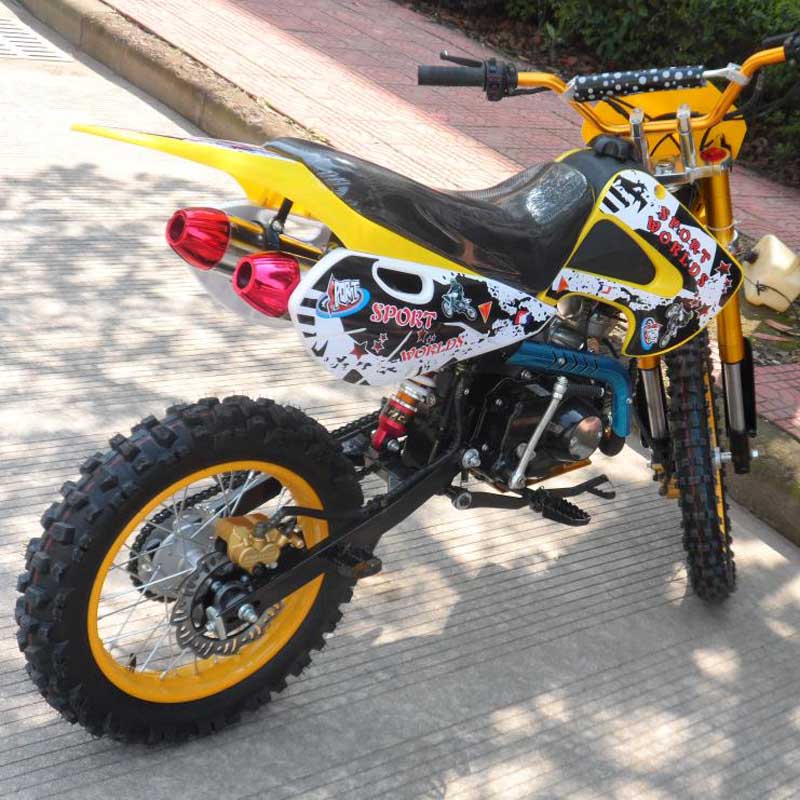 Мощный газовый внедорожный мотоцикл 110cc 200cc Мотокросс для взрослых