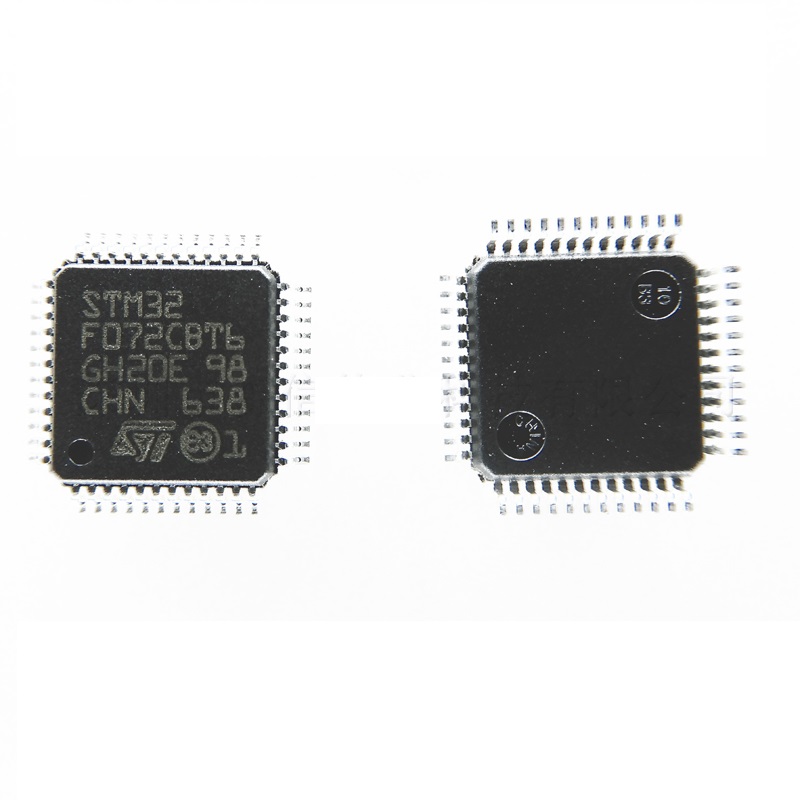 Микроконтроллер интегральных микросхем STM32F072CBT6, электронные компоненты