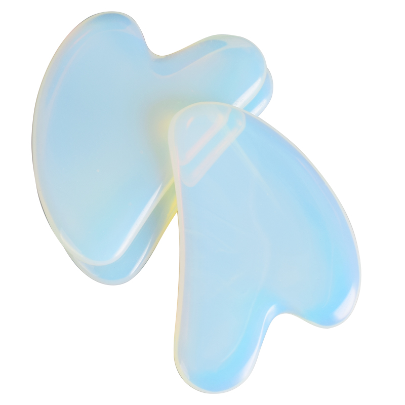 Горячая Распродажа 2021 года! Opalite Jade Gua Sha для массажа лица