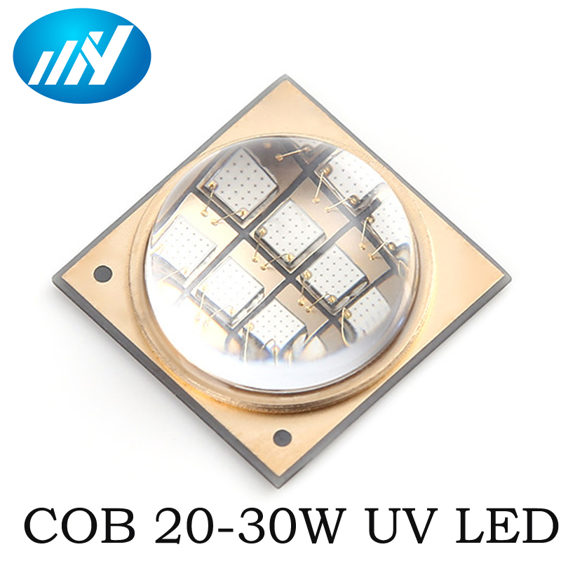Высокая мощность массив 365nm 20 Вт чип 385nm 395nm uv led для УФ принтер